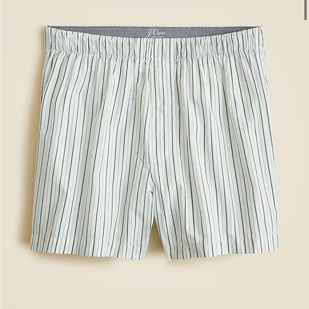 J crew Patterned boxers in cotton nwot